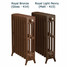 CI-RG-4-D-14-15 - Royal Georgian 4 Column Cast Iron Radiator H760mm x W1646mm CI-RG-4-D-14-15 - Royal Georgian 4 Column Cast Iron Radiator H760mm x W1646mm